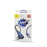 USB data kabal BASEUS ELBOW micro 2A 1m plavi - Slika 7