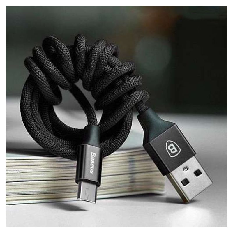 USB data kabal BASEUS YIVEN micro 1.5m crni