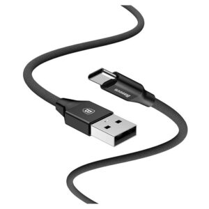 USB data kabal BASEUS YIVEN Type C 3A 1.2m crni