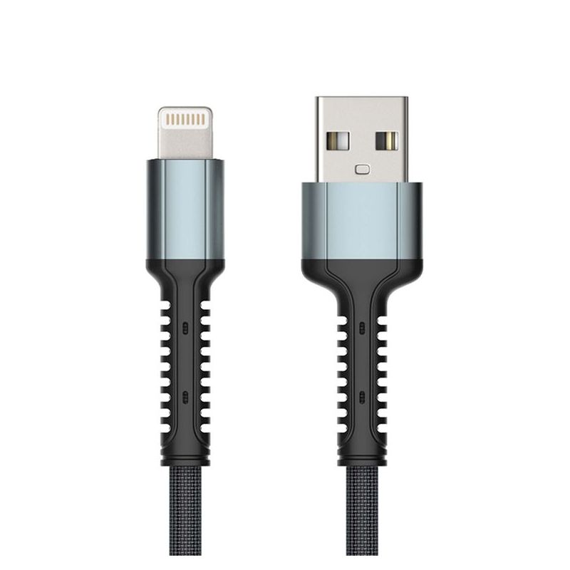 USB data kabal LDNIO LS63 za Iphone lightning 1m sivi