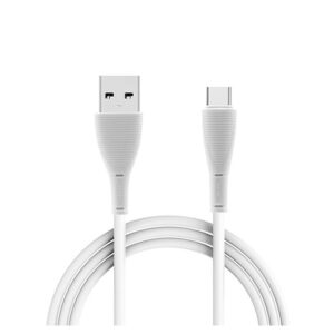 USB data kabal Moxom CC-63 FAST Type C 1m beli