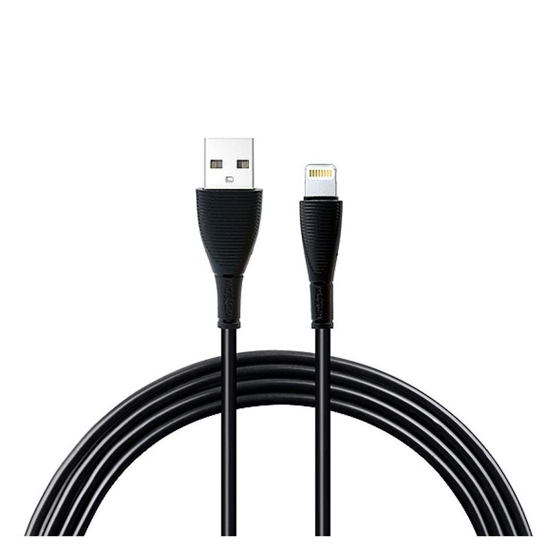USB data kabal Moxom CC-63 FAST za Iphone lightning 1m crni