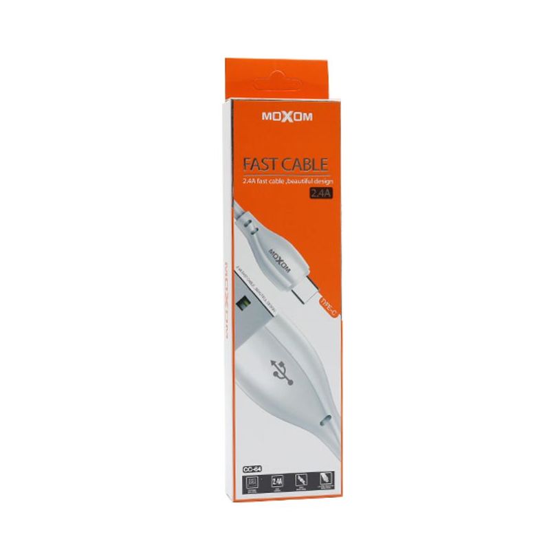 USB data kabal Moxom CC-64 FAST microUSB 1m beli