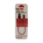 USB data kabal Moxom MX-CB11 za Iphone lightning 20cm crveni - Slika 3