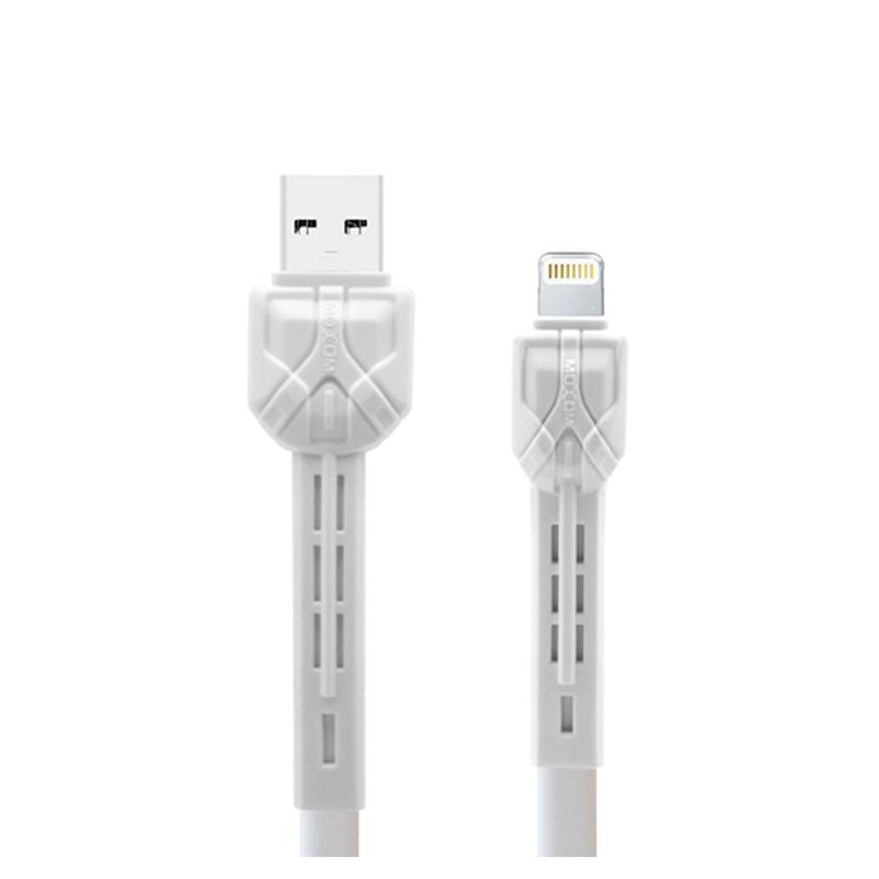 USB data kabal Moxom MX-CB14 za Iphone lightning 1m beli USB data kabal Moxom MX-CB14 za Iphone lightning 1m beli - Slika 1