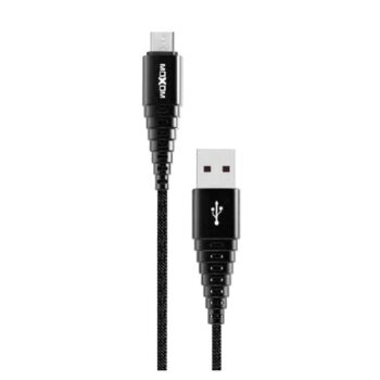 USB data kabal Moxom MX-CB21 microUSB 1m crni