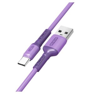 USB data kabal MOXOM MX-CB53 TYPE-C ljubicasti