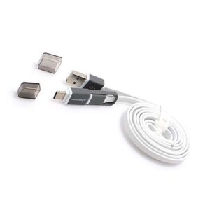 USB data kabal NILLKIN PLUS III 1m 2in1 za Type C/micro USB beli