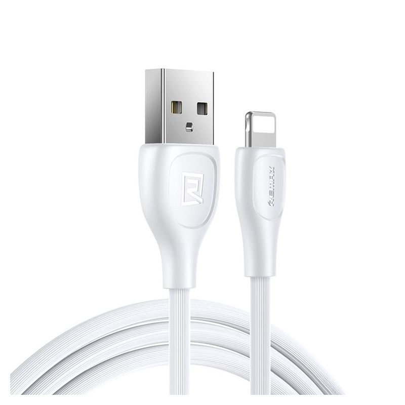 USB data kabal REMAX Lesu Pro data cable RC-160i lightning beli USB data kabal REMAX Lesu Pro data cable RC-160i lightning beli - Slika 1