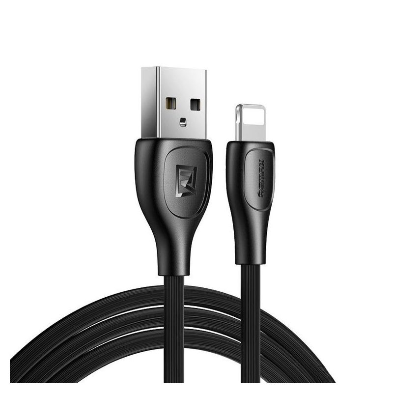 USB data kabal REMAX Lesu Pro data cable RC-160i lightning crni