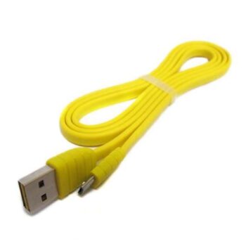 USB data kabal REMAX microUSB zuti