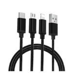 USB Data kabal REMAX Proda Agile PD-B31th 3in1 crni - Slika 2