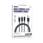 USB Data kabal REMAX Proda Agile PD-B31th 3in1 crni - Slika 3