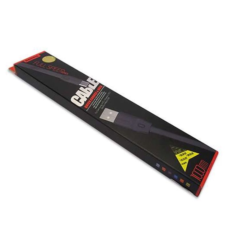 USB data kabal REMAX quick charge&data full speed micro crni 1m