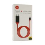 USB Data kabal Type C na 4K HDTV 2m crveni - Slika 3