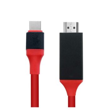 USB Data kabal Type C na 4K HDTV 2m crveni