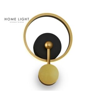 VESTA 468 ZIDNA LAMPA 15W 3000K CRNA/BRUSENO ZLATO