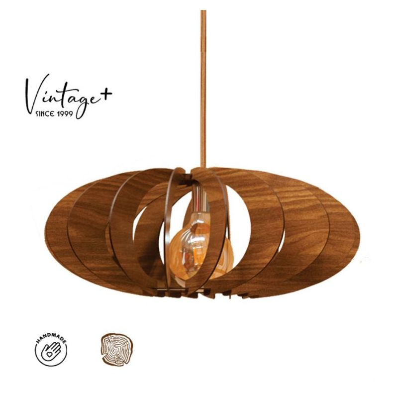 VINTAGE MARLON T600B VISILICA 1*E27 (Ø 600 mm, h-260 mm) – SKU01002