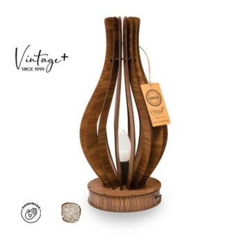 VINTAGE VIOLETTE S210 STONA LAMPA 1*E14 (Ø 210 mm, h-420 mm) – SKU01218
