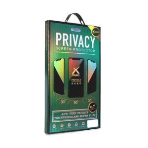 Zaštitno Staklo Privacy 2.5D full glue za Samsung A146B Galaxy A14 5G crni