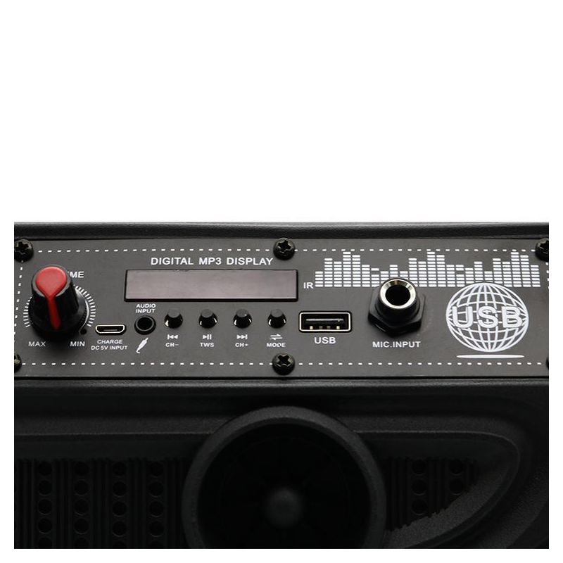 Zvucnik Bluetooth 808 veliki crni