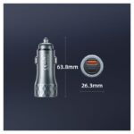 Auto punjac REMAX Linger RCC-237 QC+PD 54W sivi - Slika 7