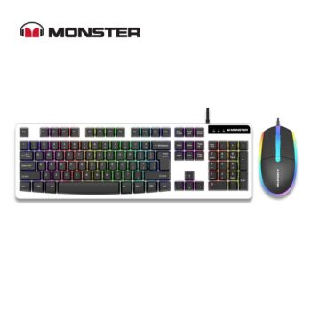 Combo mis i tastatura Monster KM1-PRO crni