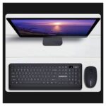 Combo mis i tastatura wireless Monster KM3 crni - Slika 5