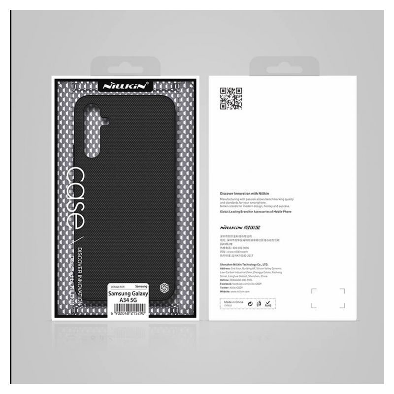 Maskica Nillkin Textured za Samsung A346B Galaxy A34 5G crna