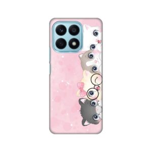 Maskica Silikonska Print Skin za Honor X8a Pink cats