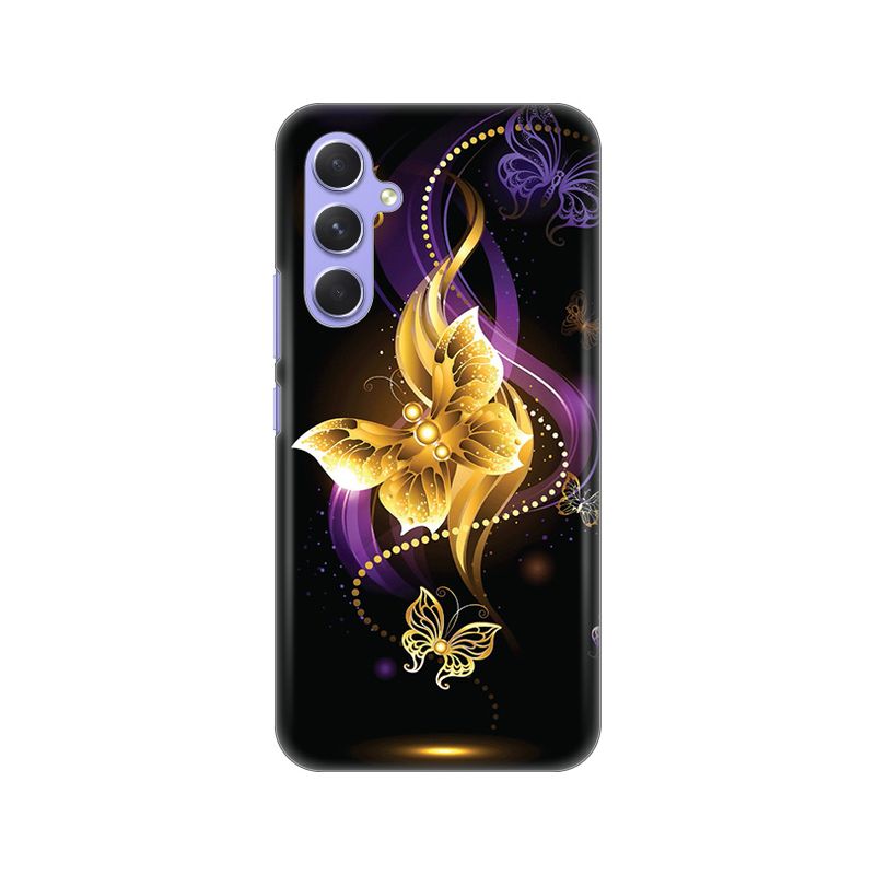 Maskica Silikonska Print Skin za Samsung A546B Galaxy A54 5G Golden butterfly