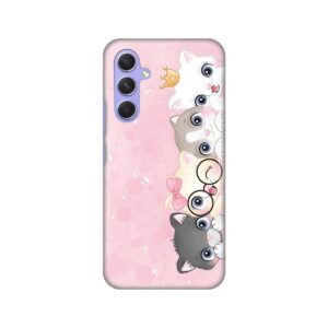 Maskica Silikonska Print Skin za Samsung A546B Galaxy A54 5G Pink cats