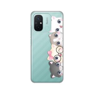 Maskica Silikonska Print Skin za Xiaomi Redmi 12C Cats