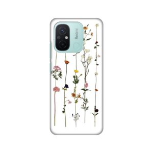 Maskica Silikonska Print Skin za Xiaomi Redmi 12C Flower