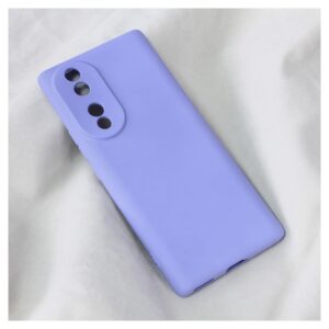 Maskica Teracell Soft Velvet za Huawei Honor 70 ljubicasta