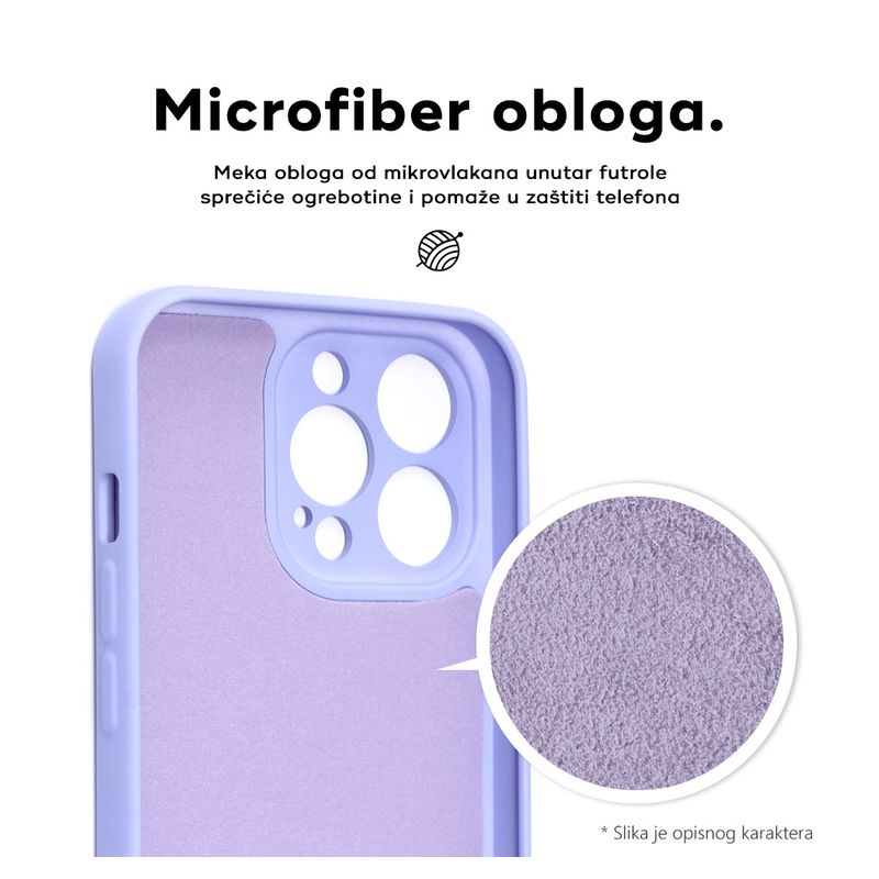Maskica Teracell Soft Velvet za Huawei Honor X8 crvena