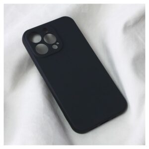 Maskica Teracell Soft Velvet za iPhone 13 Pro 6.1 crna