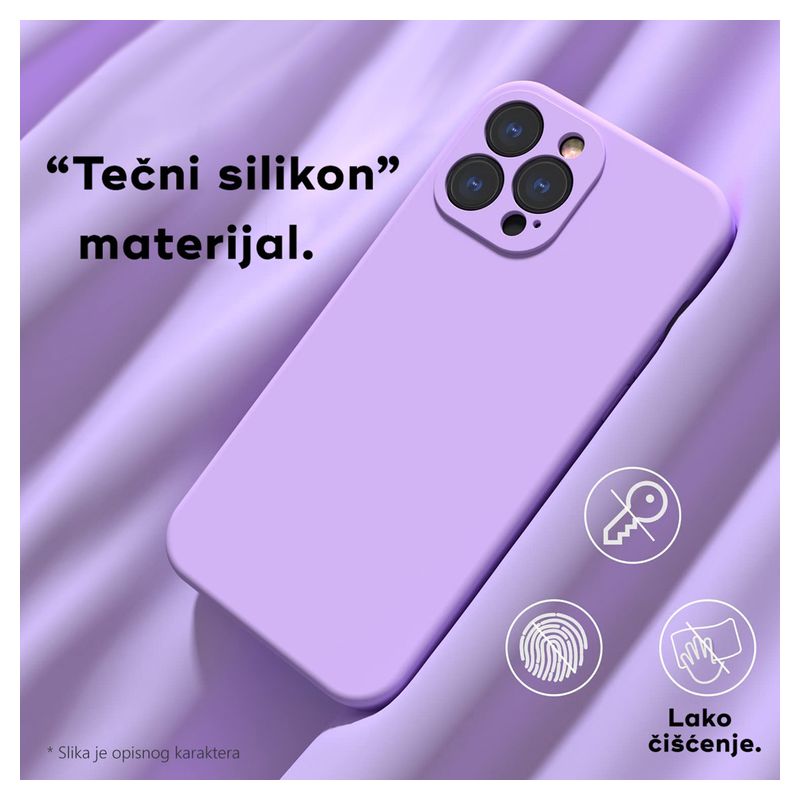 Maskica Teracell Soft Velvet za Samsung S901B Galaxy S22 5G tamno plava