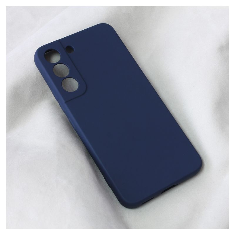Maskica Teracell Soft Velvet za Samsung S901B Galaxy S22 5G tamno plava
