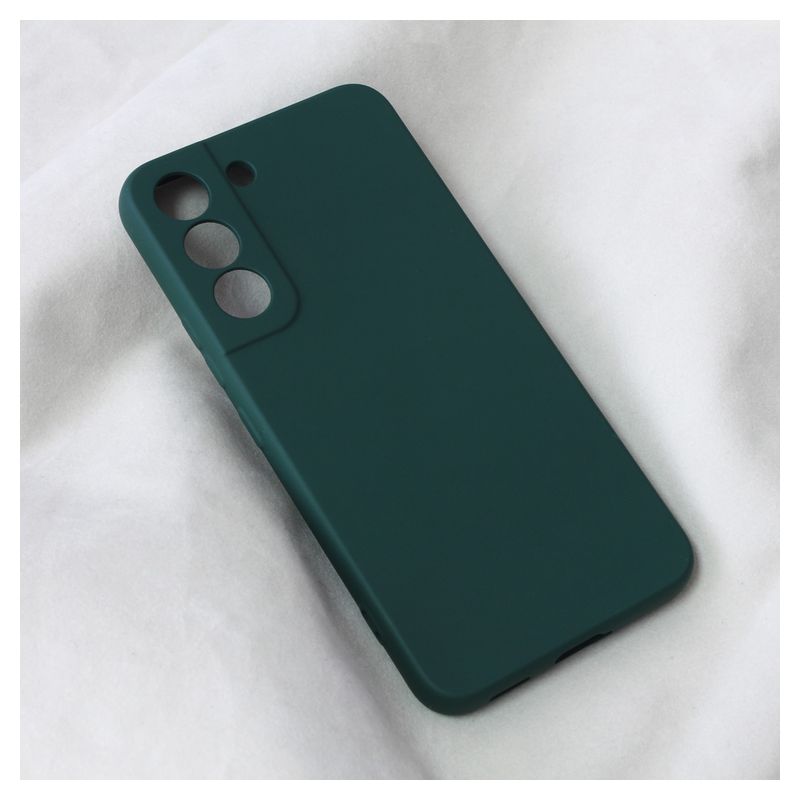 Maskica Teracell Soft Velvet za Samsung S901B Galaxy S22 5G tamno zelena