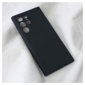 Maskica Teracell Soft Velvet za Samsung S908B Galaxy S22 Ultra 5G crna