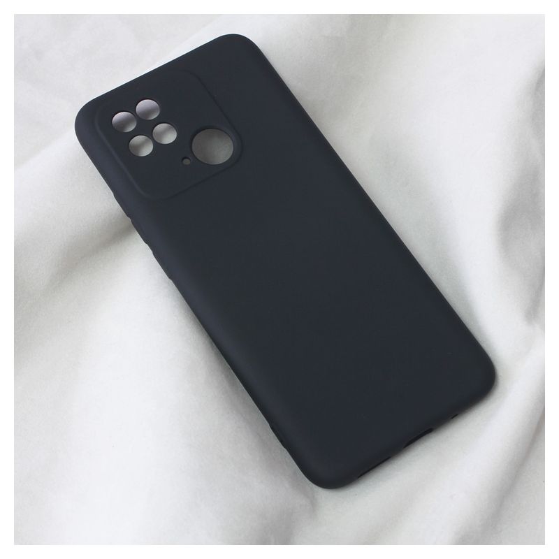 Maskica Teracell Soft Velvet za Xiaomi Redmi 10C crna
