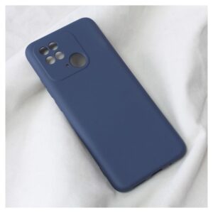 Maskica Teracell Soft Velvet za Xiaomi Redmi 10C tamno plava