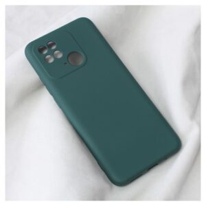 Maskica Teracell Soft Velvet za Xiaomi Redmi 10C tamno zelena