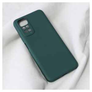 Maskica Teracell Soft Velvet za Xiaomi Redmi Note 11/Note 11S tamno zelena