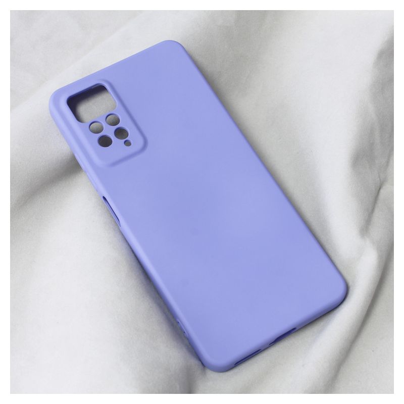 Maskica Teracell Soft Velvet za Xiaomi Redmi Note 11 Pro 4G/5G (EU) ljubicasta