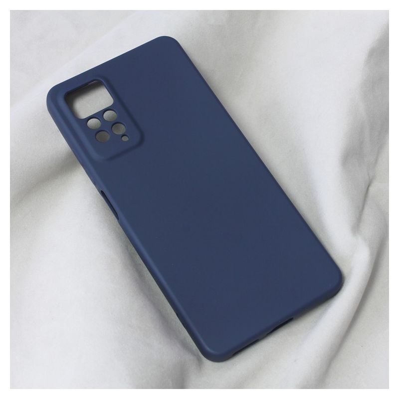 Maskica Teracell Soft Velvet za Xiaomi Redmi Note 11 Pro 4G/5G (EU) tamno plava