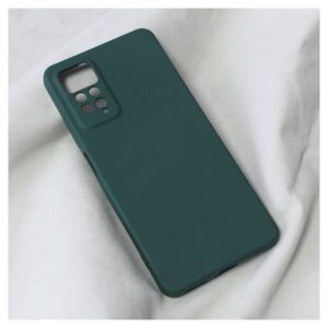 Maskica Teracell Soft Velvet za Xiaomi Redmi Note 11 Pro 4G/5G (EU) tamno zelena