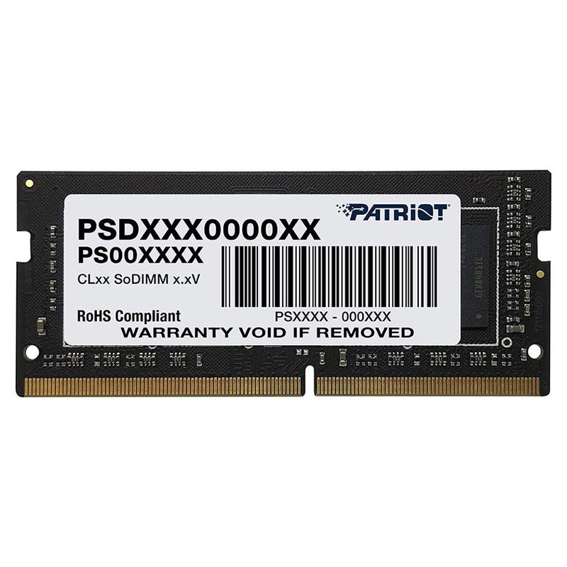 Memorija SODIMM DDR4 16GB 3200MHz Patriot Signature Single Channel PSD416G320081S