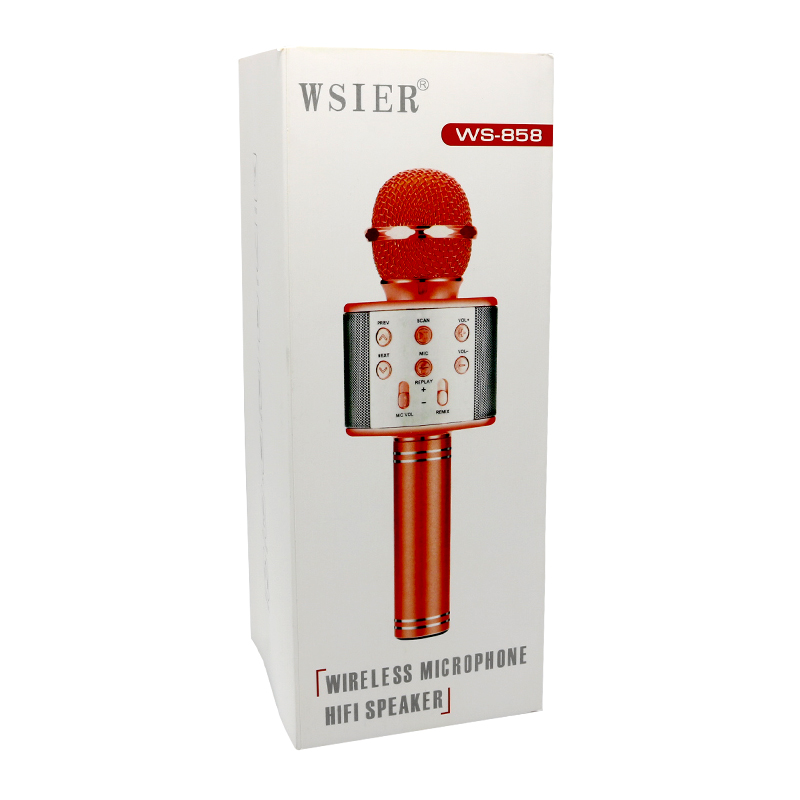 Mikrofon Bluetooth 858 crni